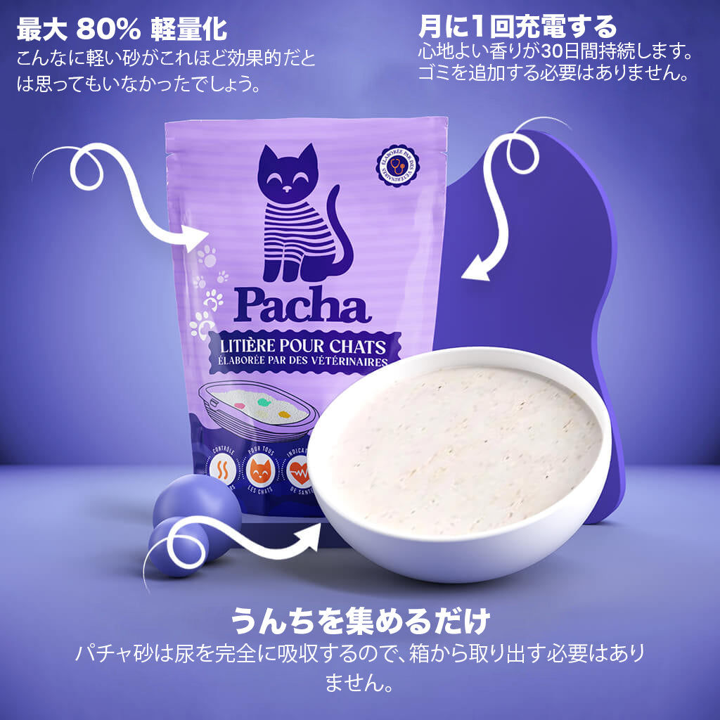 Pacha™ リッター（毎月お届け）